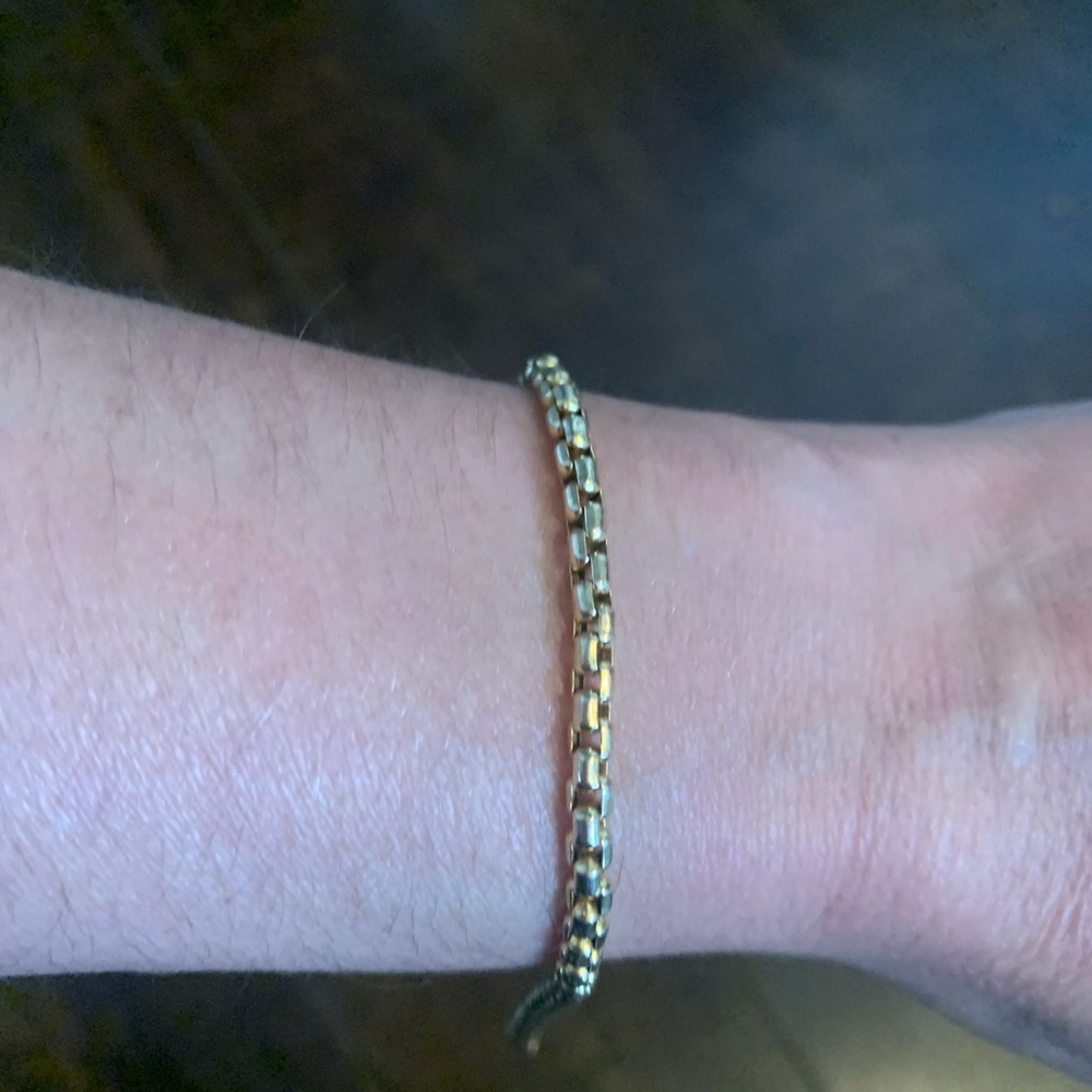 14k Solid Gold UnoAerre Bracelet